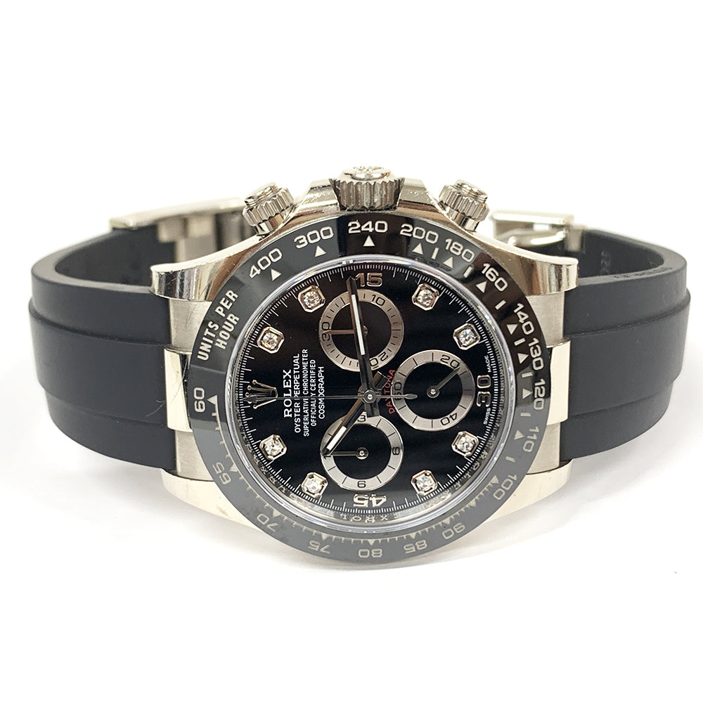 Rolex Daytona Black Diamond Dial 116519LNG