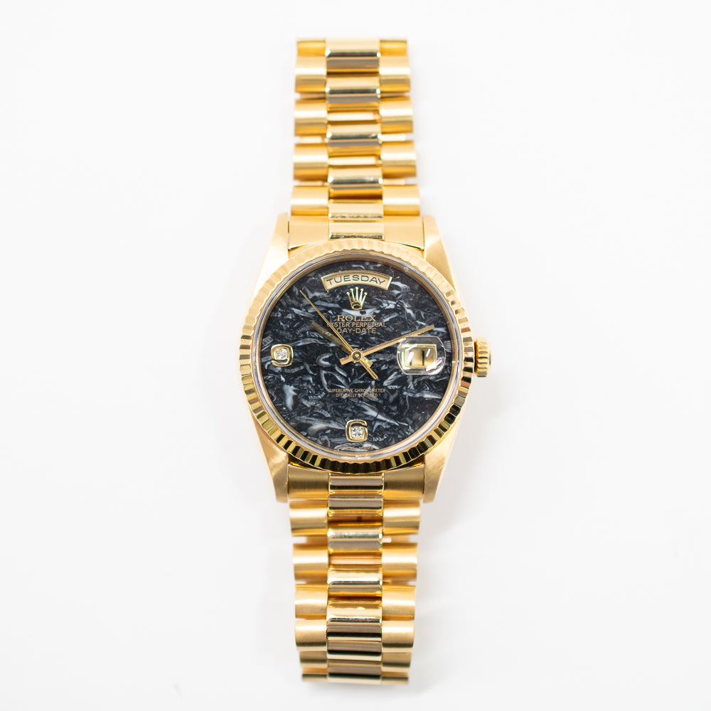 Rolex Day-Date 36mm Ammonite Dial 18238 2BR (1998)