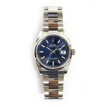 Rolex Datejust 36mm Blue Dial 126200