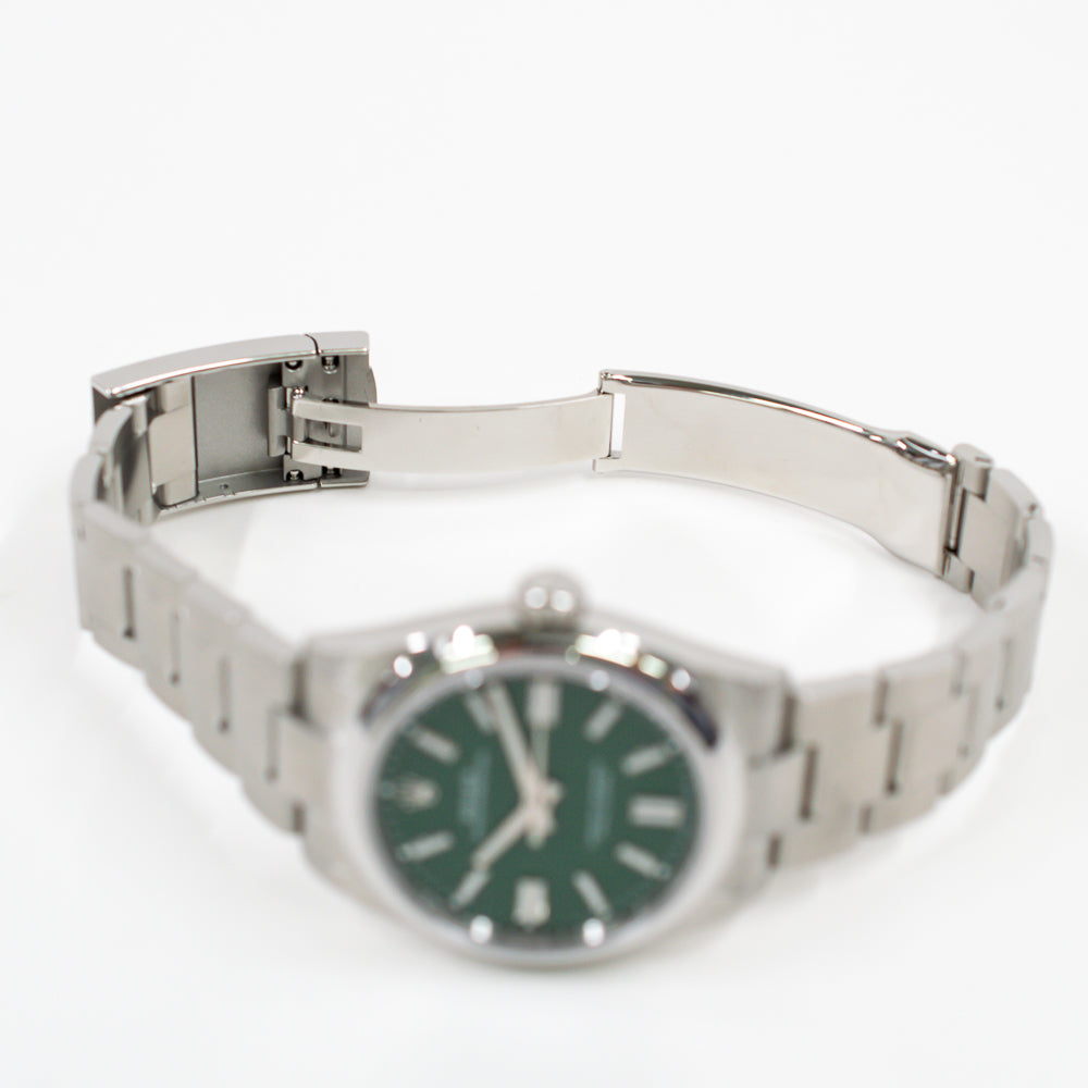 Rolex Oyster Perpetual 41mm Green Dial 134300 (2025)