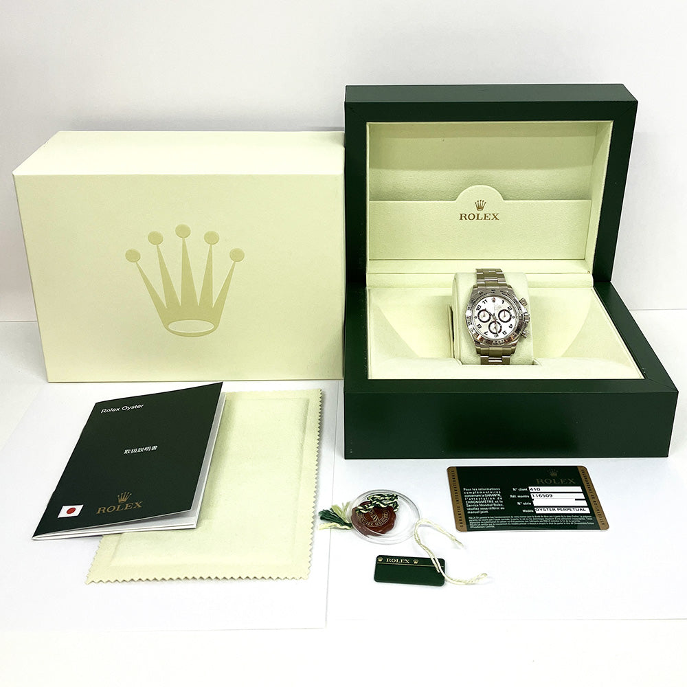 Rolex Daytona Silver Arabic Dial 116509