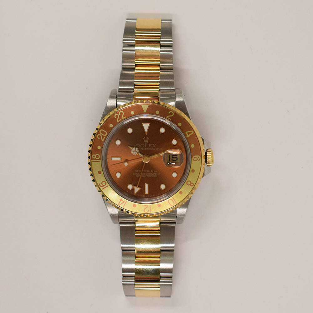 Rolex GMT-Master II 40mm Chocolate Dial 16713 (1998)