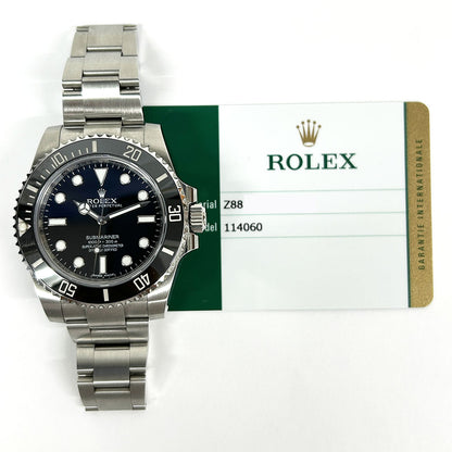 Rolex Submariner Black Dial 114060