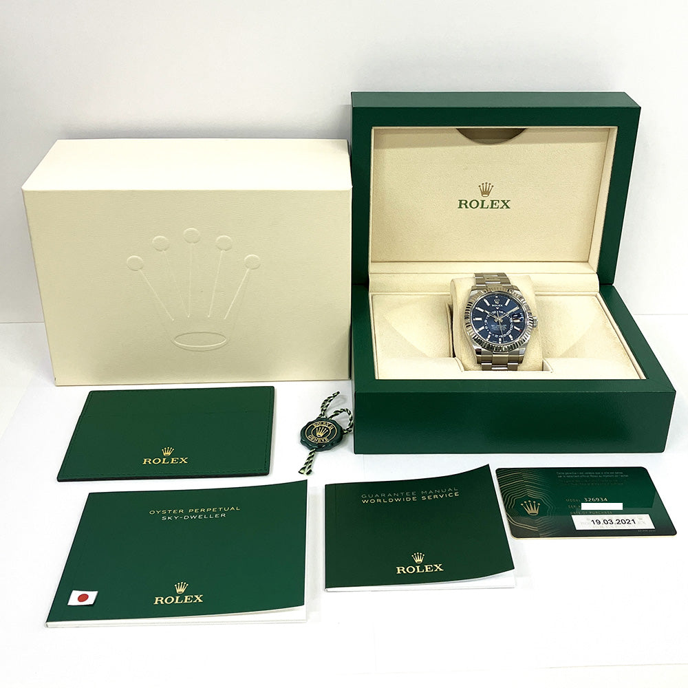 Rolex Sky-Dweller Oyster, 42mm Blue Dial 326934