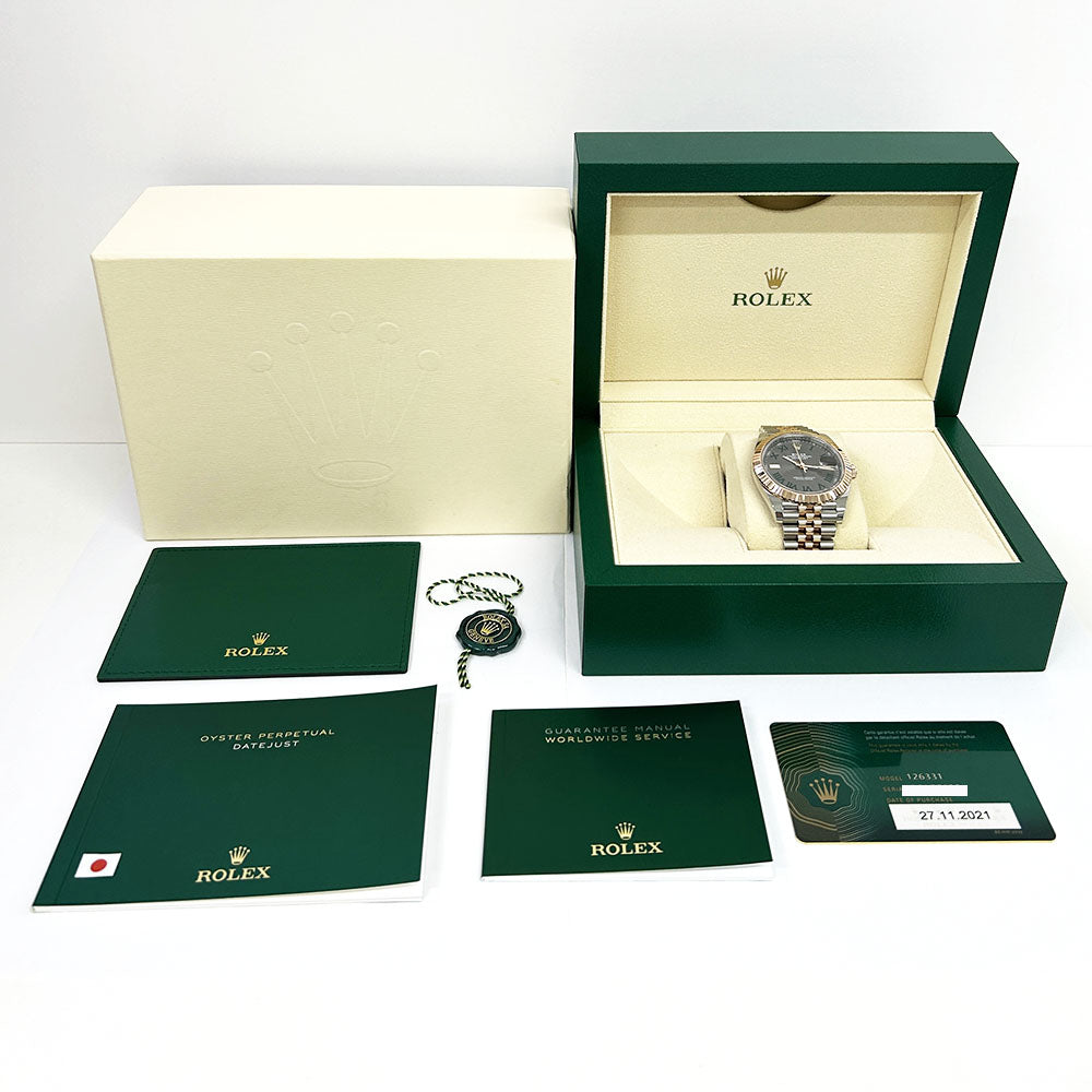 Rolex Datejust 41mm Wimbledon Dial 126331