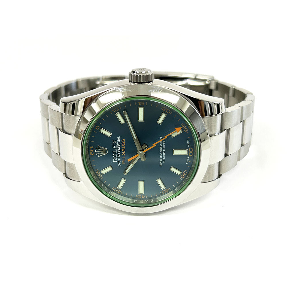 Rolex Milgauss Blue Dial 116400GV