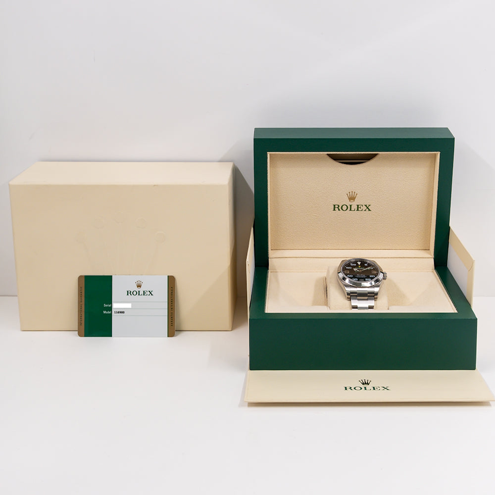 Rolex Air-King 40mm Black Dial 116900 (2017)