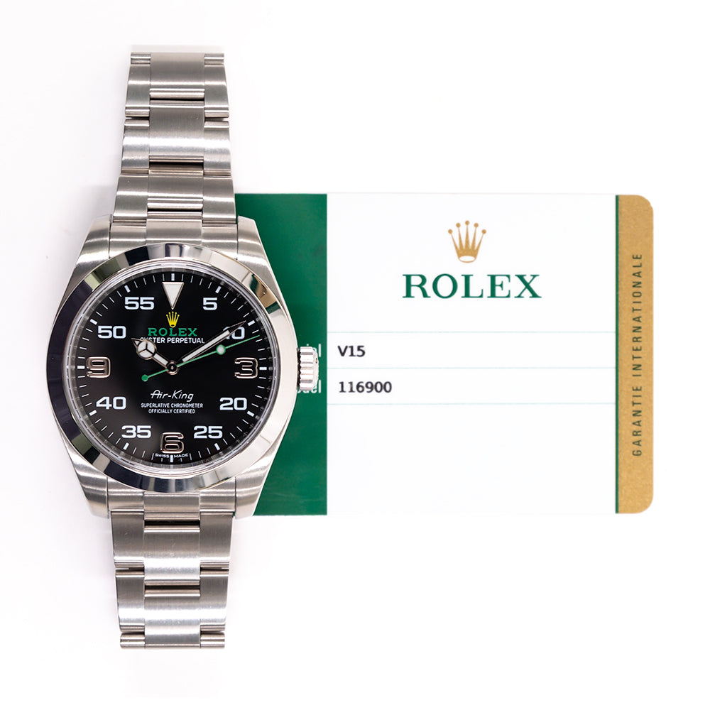 Rolex Air-King 40mm Black Dial 116900 (2019)