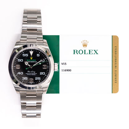 Rolex Air-King 40mm Black Dial 116900 (2019)