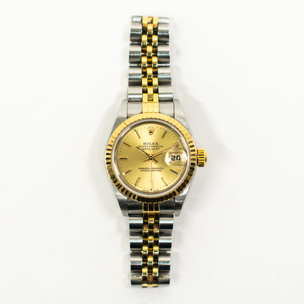 Rolex Lady Datejust 26mm Champagn Dial 79173 (2002)