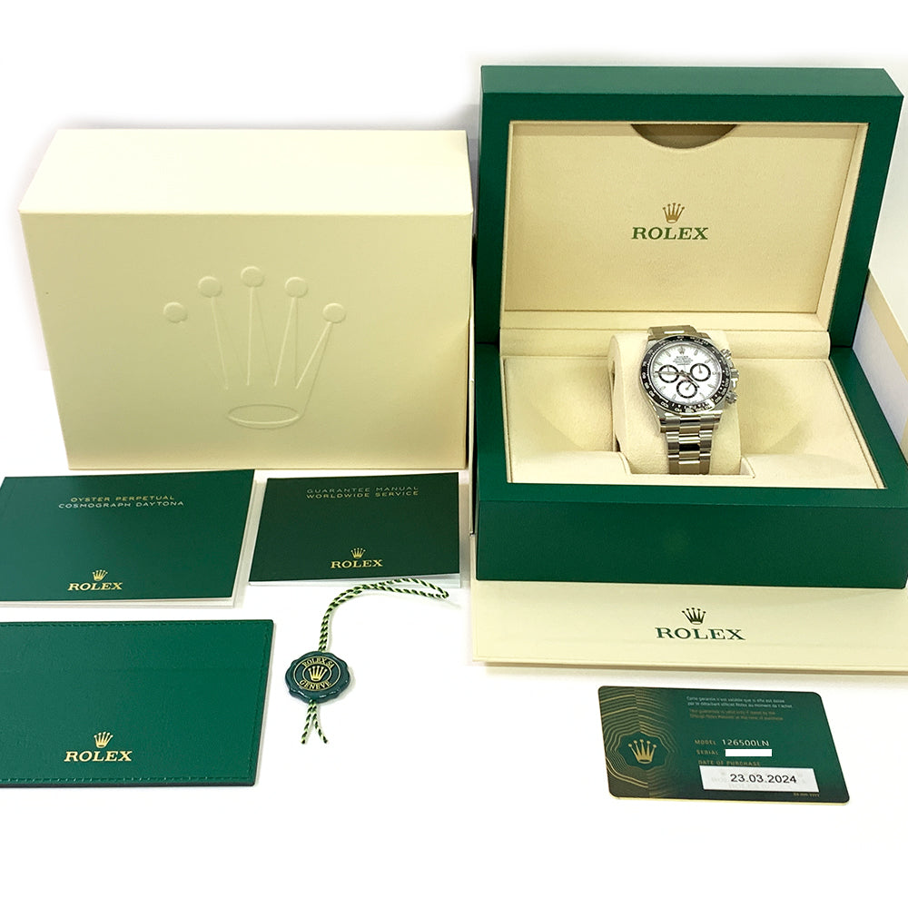 Rolex Daytona White Dial 126500