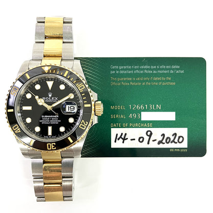 Rolex Submariner Date 41mm Black Dial 126613LN