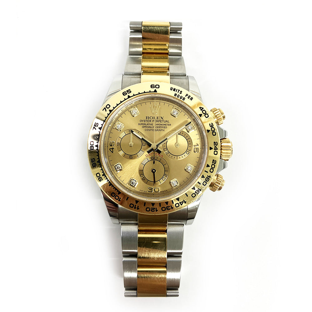 Rolex Daytona Champagne Diamond Dial 116503