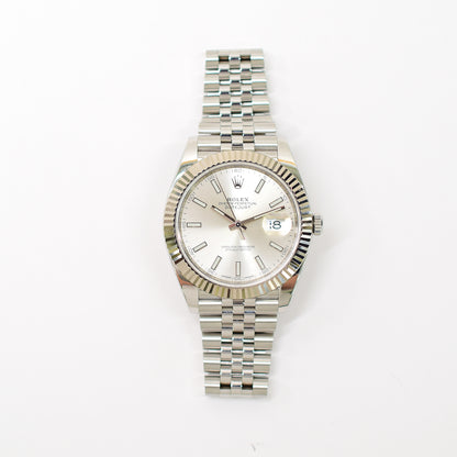 Rolex Datejust 41mm Silver Dial 126334 (2018)