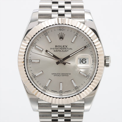 Rolex Datejust 41mm Silver Dial 126334 (2018)