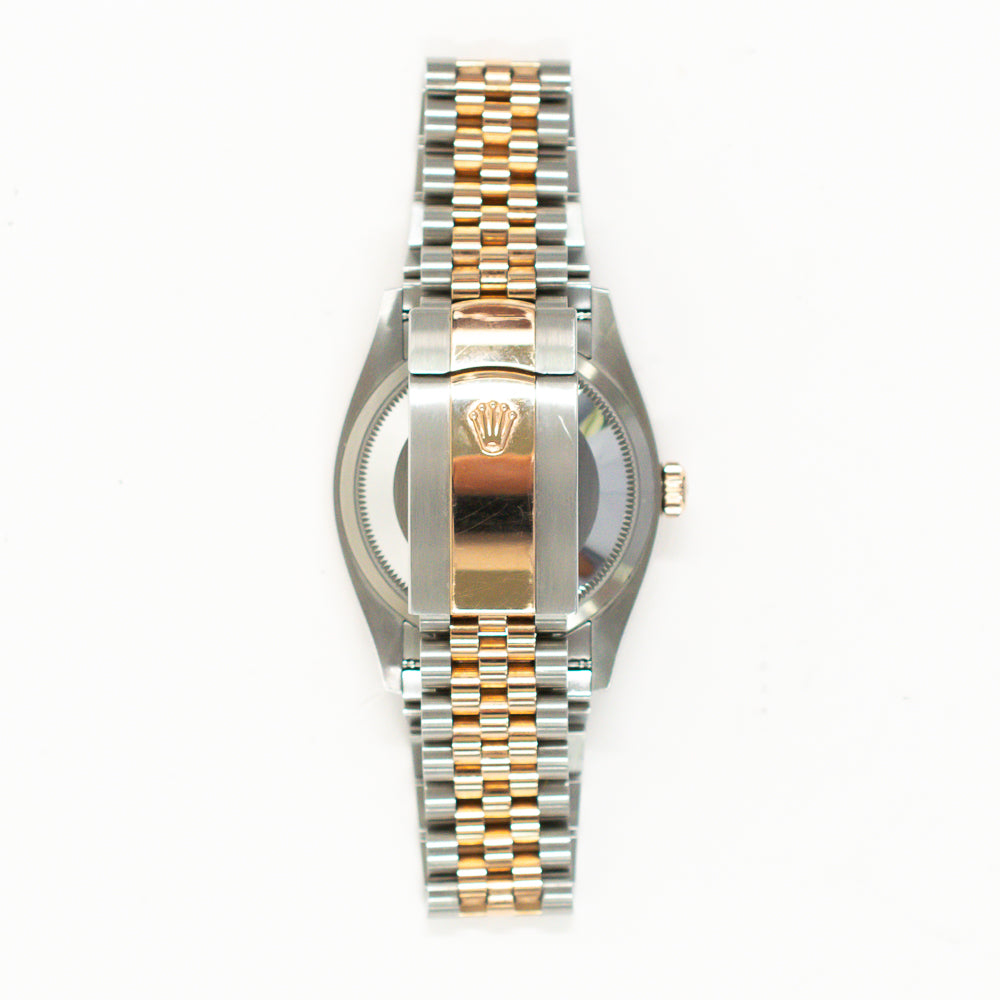 Rolex Datejust 36mm Chocolate Jubilee Diamond Dial 126281RBR (2018)