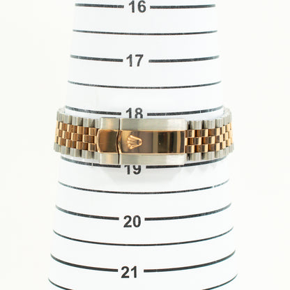 Rolex Datejust 36mm Chocolate Jubilee Diamond Dial 126281RBR (2018)