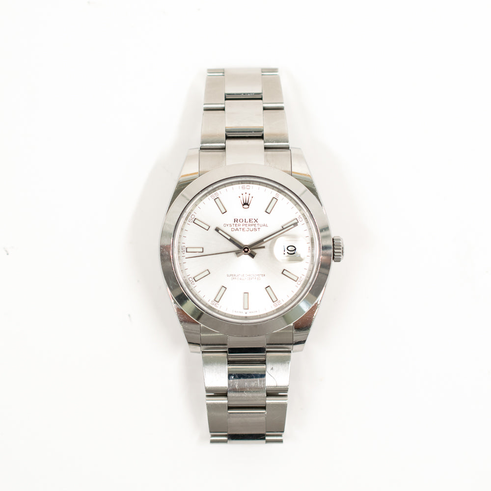 Rolex Datejust 41mm Silver Dial 126300 (2020)