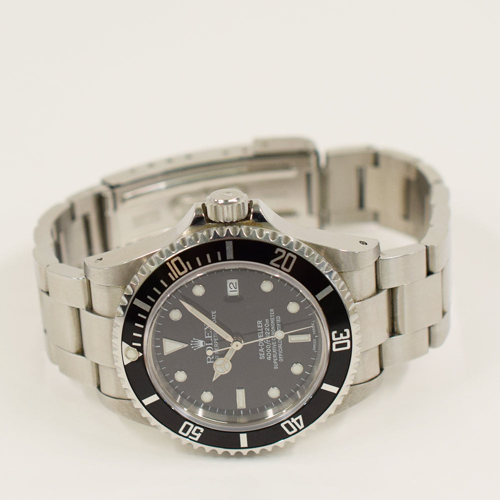 Rolex Sea-Dweller Vintage Plexi 40mm Black Dial 16600 (2004)
