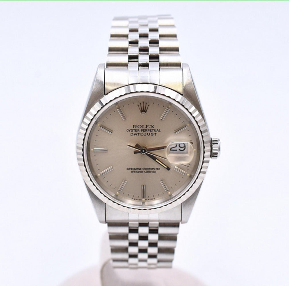 Rolex Datejust 36mm Silver Dial 16234 (1994)