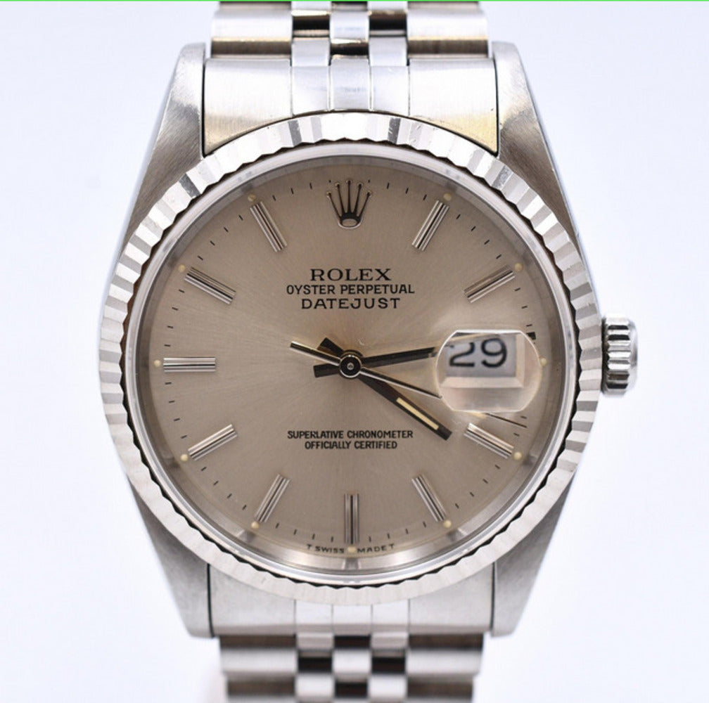 Rolex Datejust 36mm Silver Dial 16234 (1994)