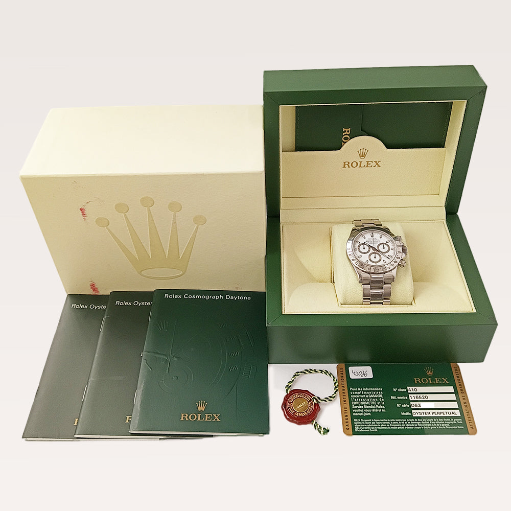 Rolex Daytona White Dial 116520 (2008)