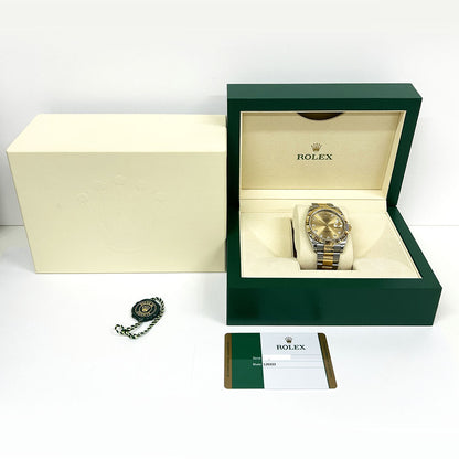 Rolex Datejust 41mm Champagne Diamond Dial Oyster 126333