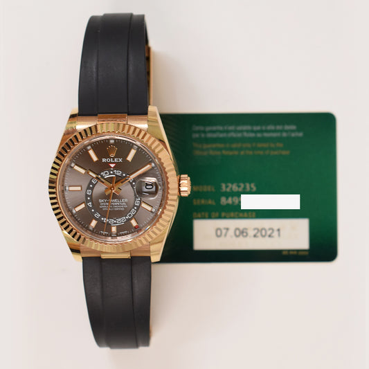 Rolex Sky-Dweller Slate Dial 326235 (2021)