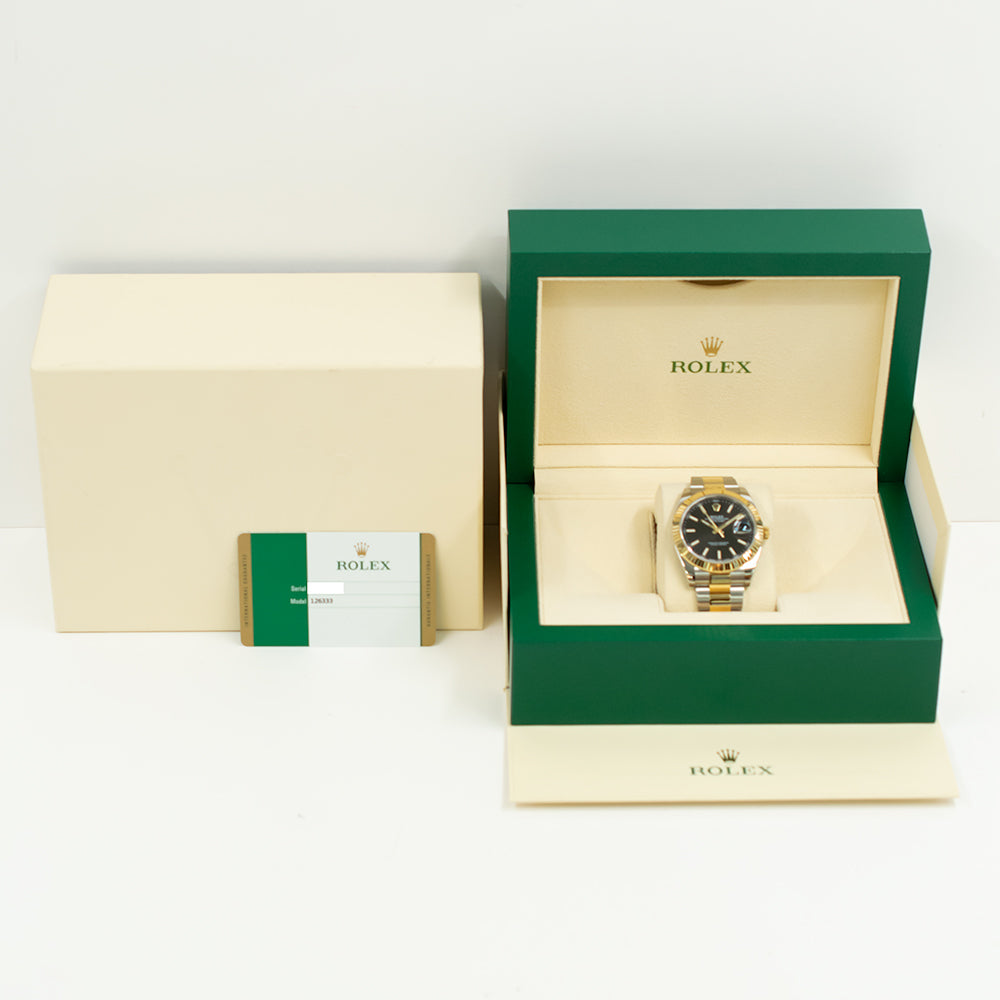 Rolex Datejust 41mm Black Dial 126333 (2017)