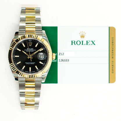 Rolex Datejust 41mm Black Dial 126333 (2017)
