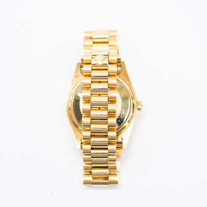 Rolex Day-Date 36mm Champagne Diamond 18048 (1988)