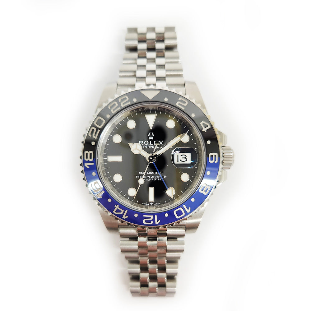 Rolex GMT-Master II "The Batman" Stainless Steel Jubilee 126710BLNR