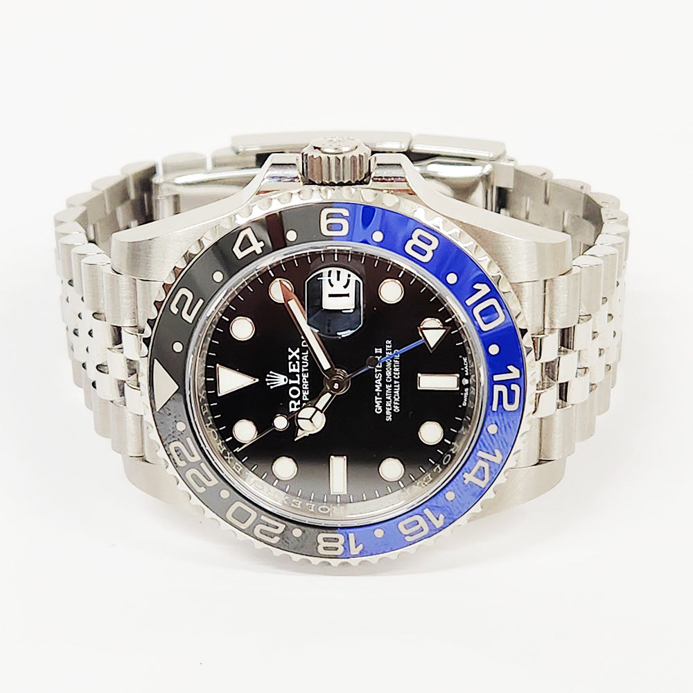 Rolex GMT-Master II "The Batman" Stainless Steel Jubilee 126710BLNR