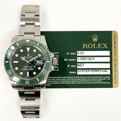 Rolex Hulk Dial 116610LV