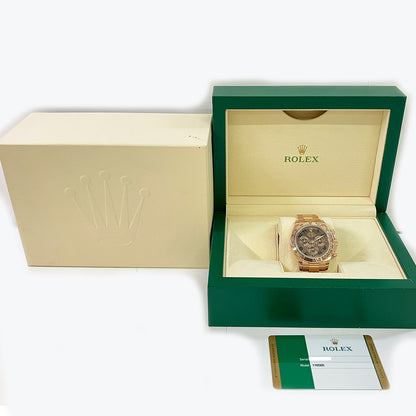 Rolex Daytona 40mm Chocolate Arabic Dial 116505