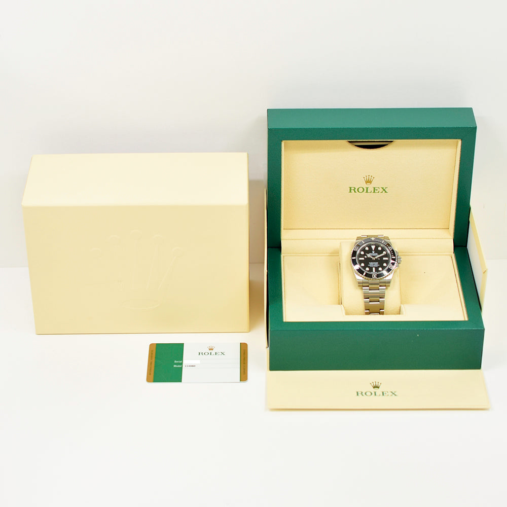 Rolex Submariner No Date 40mm Black Dial 114060 (2018)