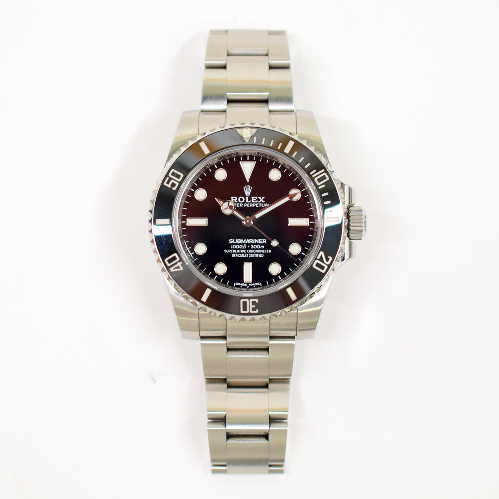 Rolex Submariner No Date 40mm Black Dial 114060 (2018)
