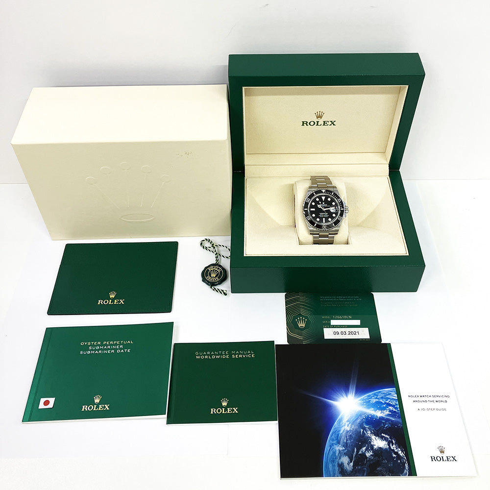 Rolex Submariner Date Black Dial 126610LN