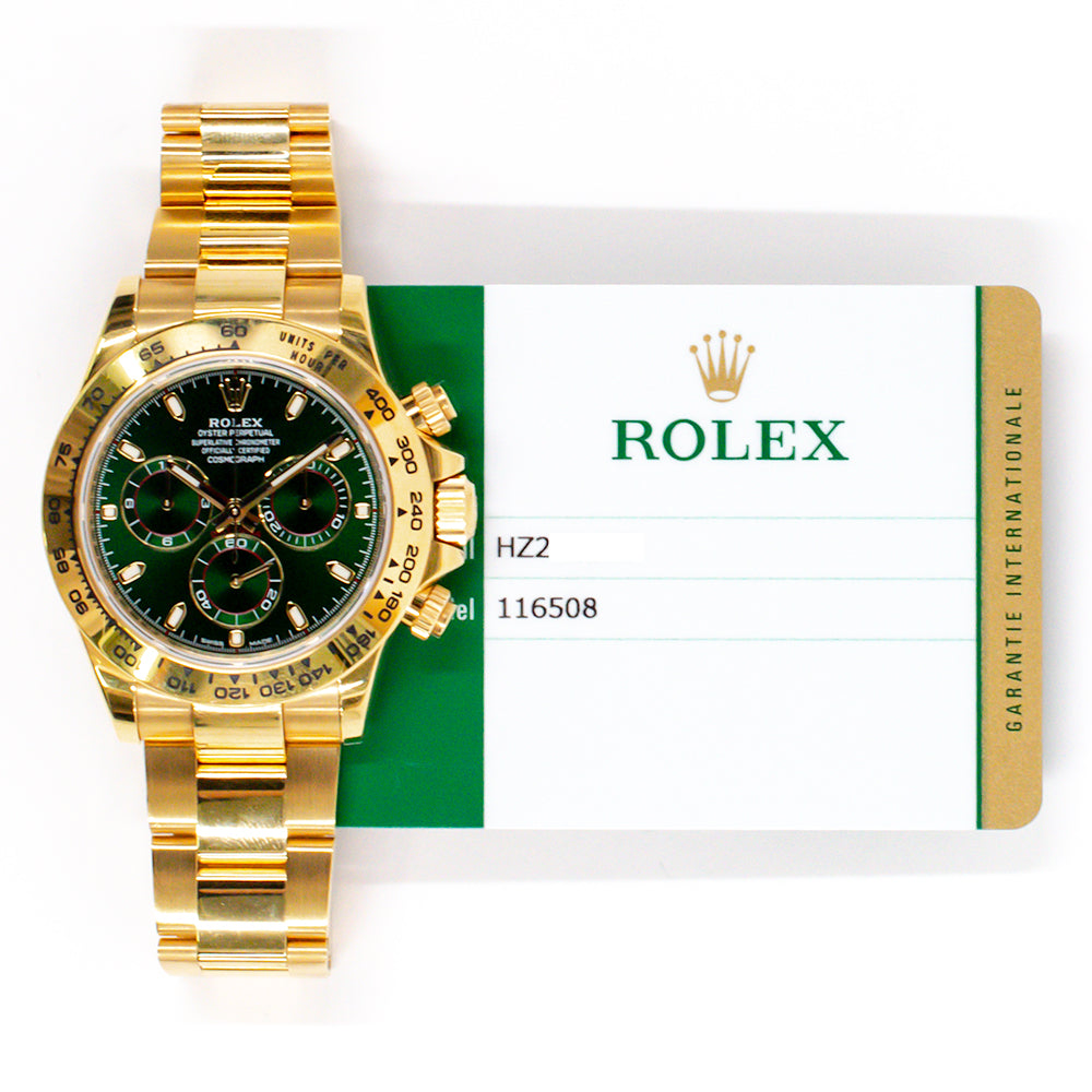 Rolex Daytona Green Dial 116508 (2017)