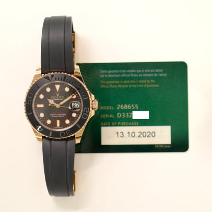 Rolex Yacht-Master 37mm Black Dial 268655 (2020)