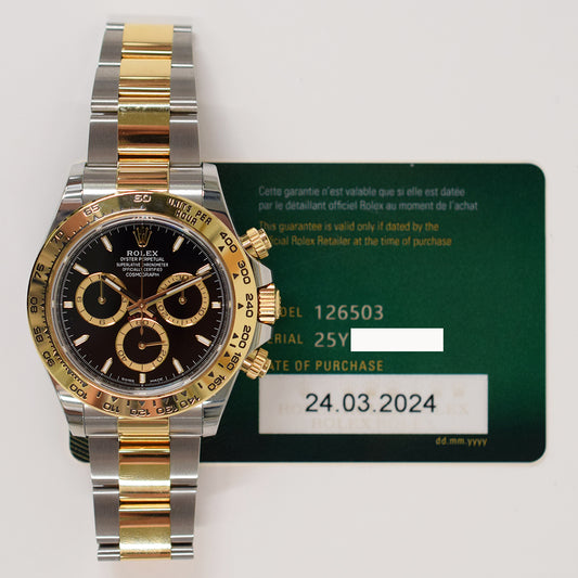 Rolex Daytona Black Dial 126503 (2024)