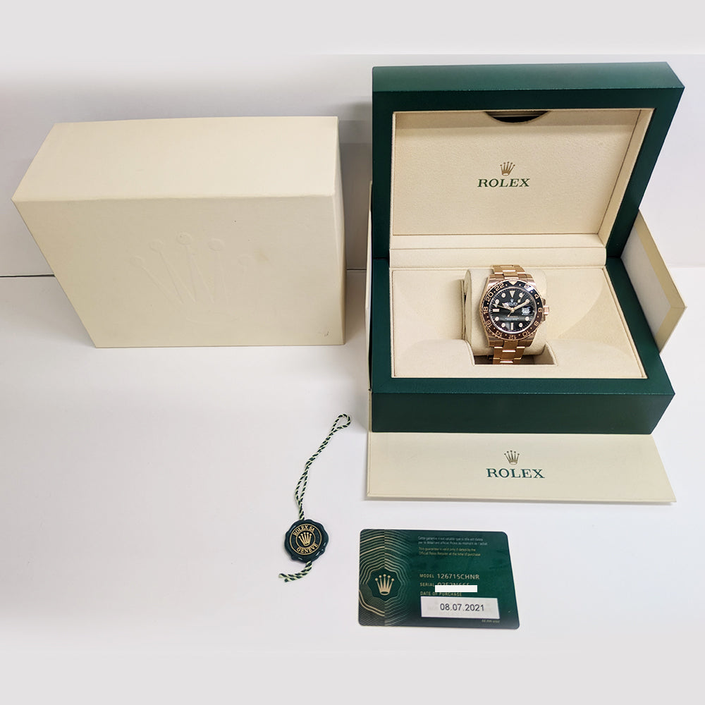 Rolex GMT-Master II "Root Beer" 126715CHNR (2021)