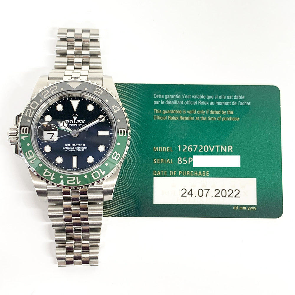 Rolex GMT-Master II Sprite 126720VTNR