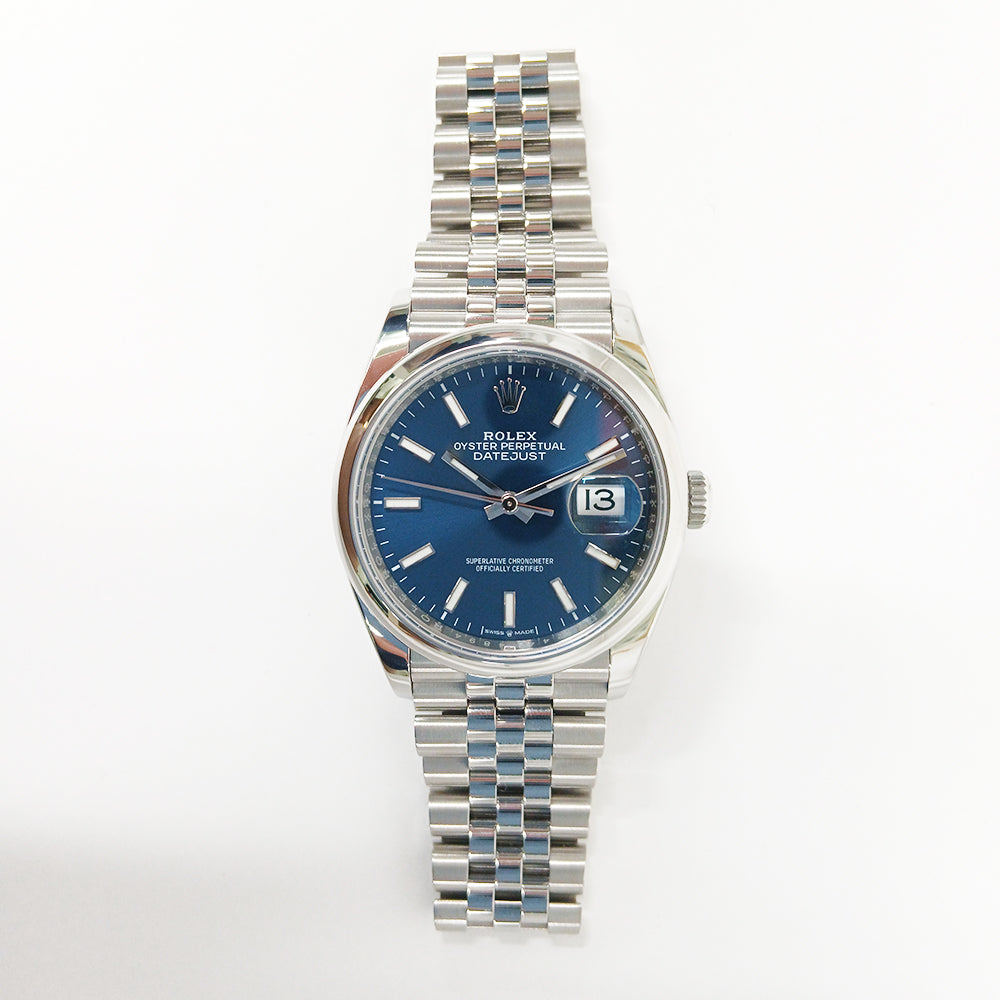 Rolex Datejust 36mm Blue Dial 126200 (2022)