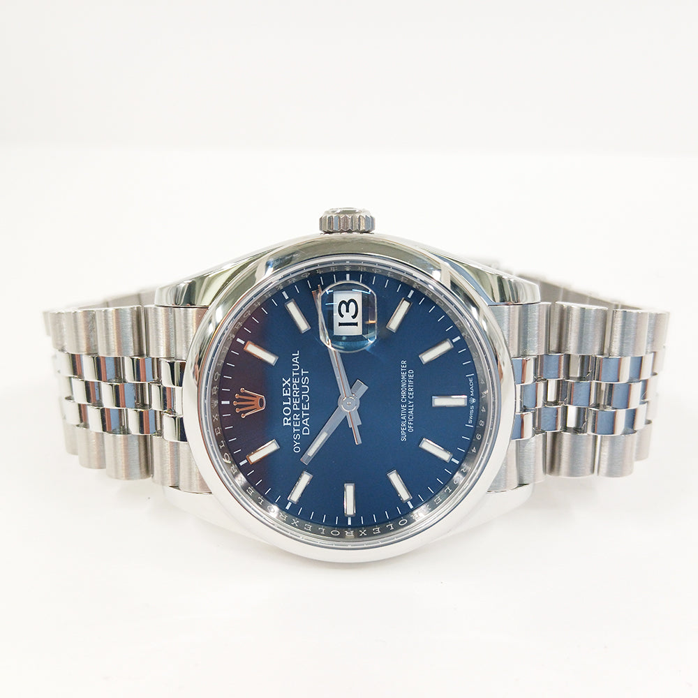 Rolex Datejust 36mm Blue Dial 126200 (2022)
