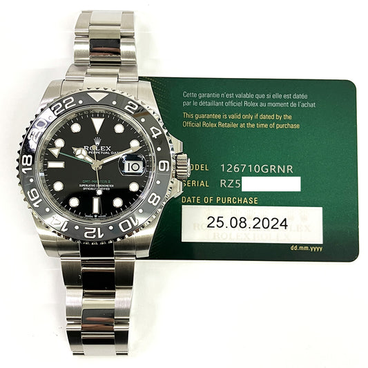 Rolex GMT-Master II  Bruce Wayne Dial 126710GRNR