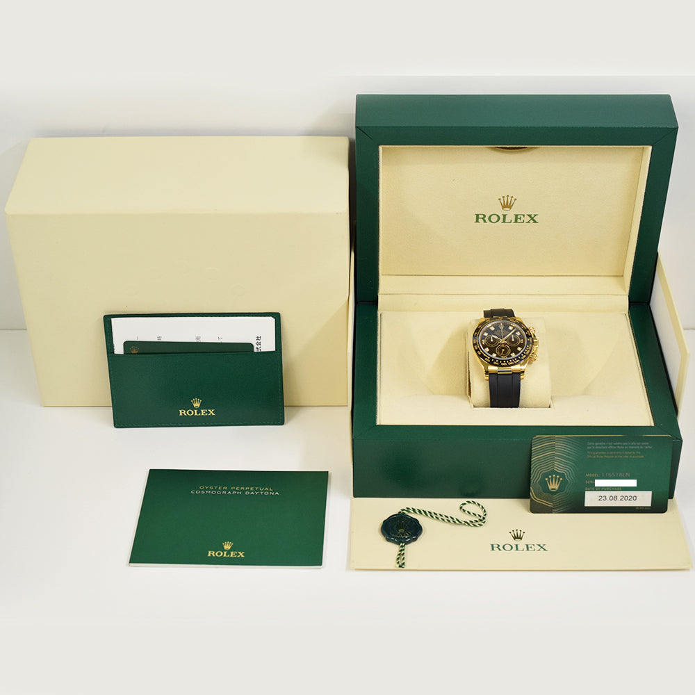 Rolex Daytona Black Diamond Dial 116518LN (2020)