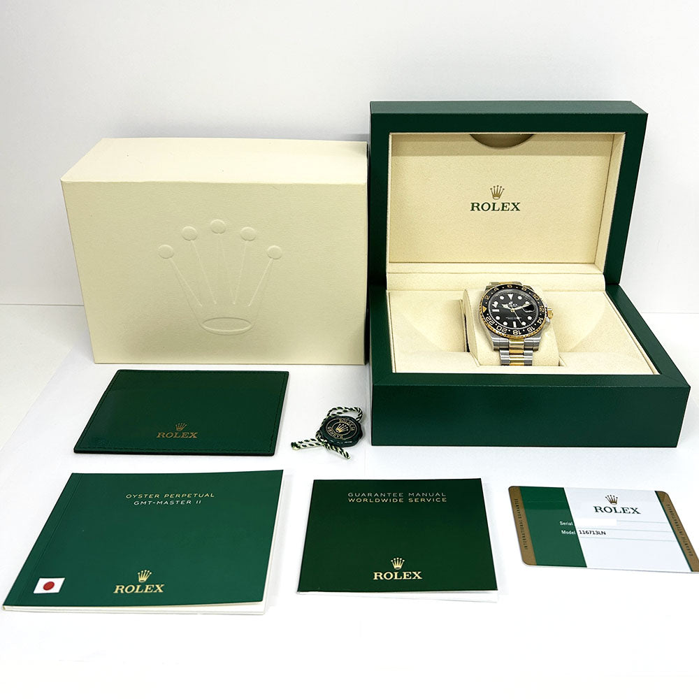 Rolex GMT-Master II Black Dial 116713LN