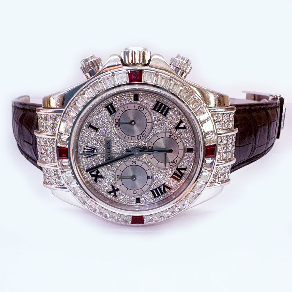 Rolex Daytona Pave Diamond Dial 116599 4RU ZER