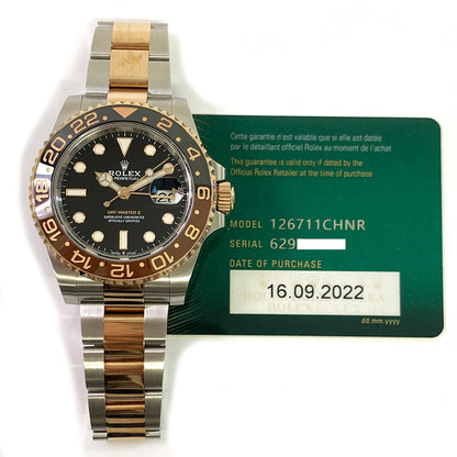 Rolex GMT-Master II Root Beer 126711CHNR